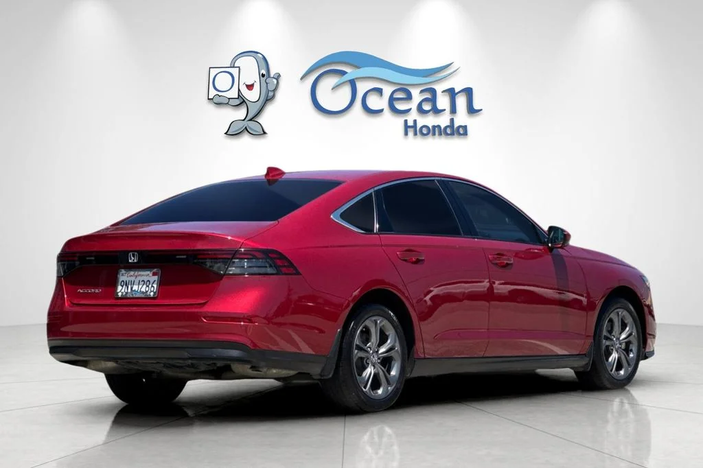 Used 2024 Radiant Red Metallic Honda EX image 4