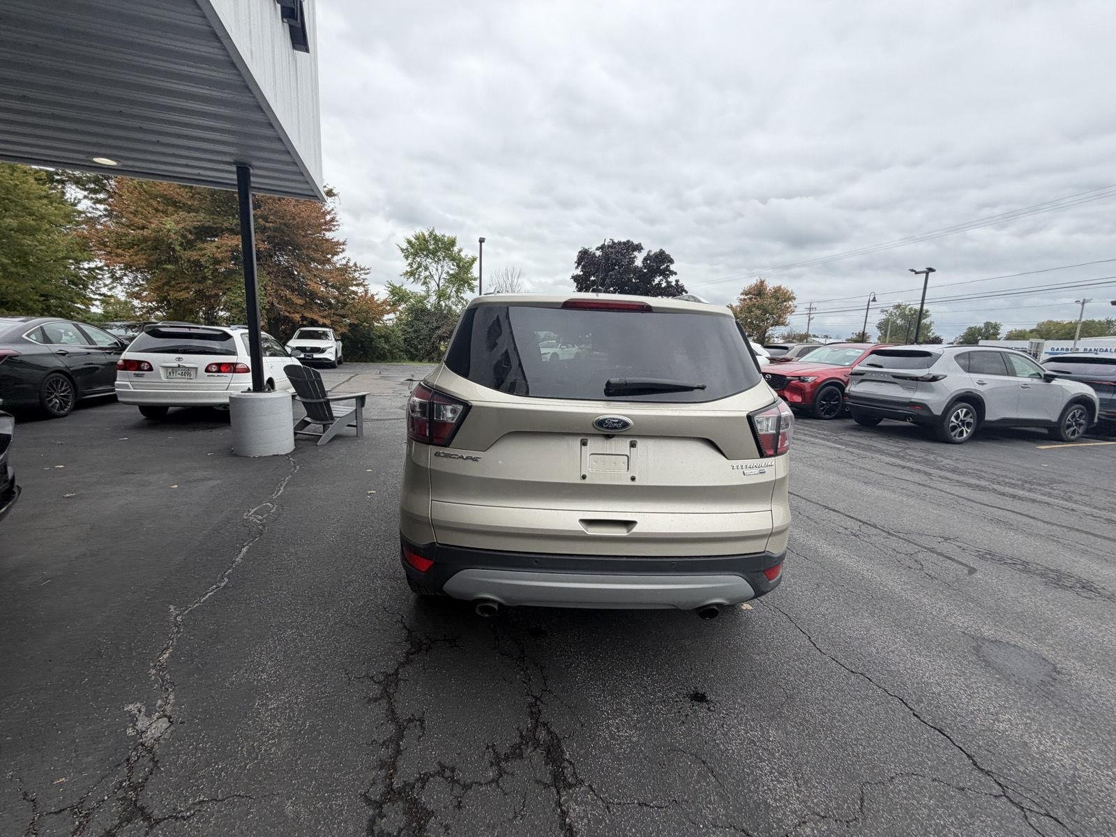 Used 2017 White Gold Ford Titanium image 7