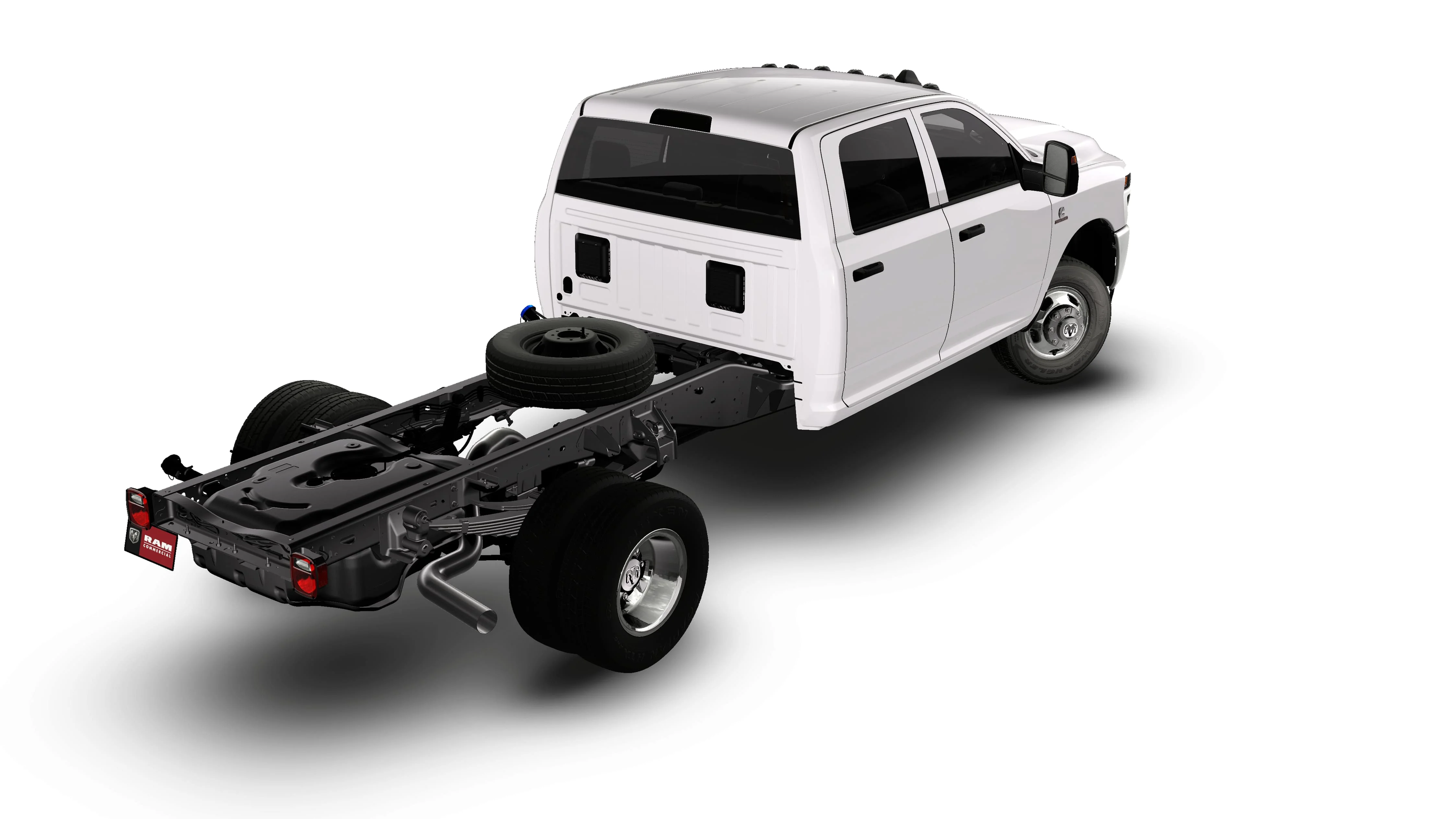 New 2026 Bright White Clear-Coat Exterior Paint RAM Tradesman image 14