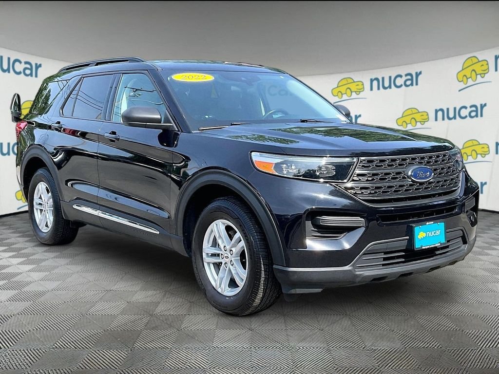 Used 2022 Black Ford XLT image 1