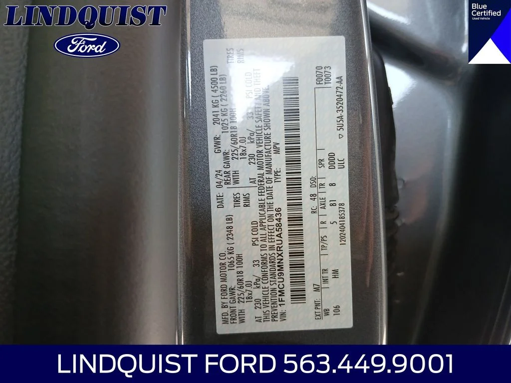 Certified Used 2024 Gray Metallic Ford ST-Line image 25