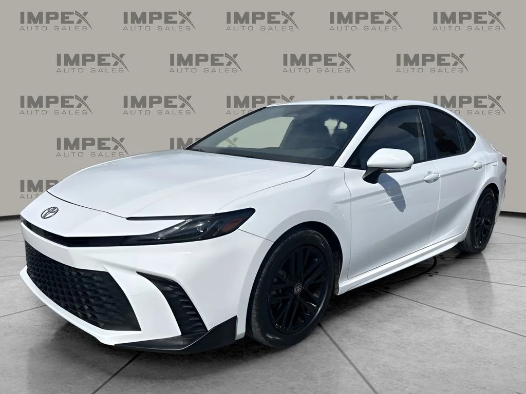 Used 2025 White Toyota SE image 1