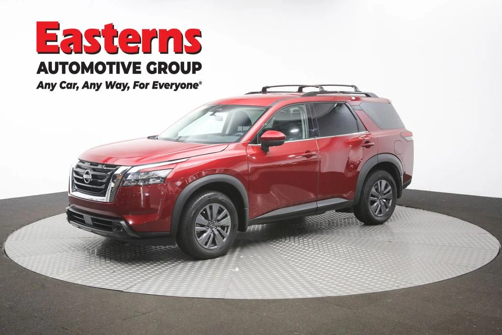 Used 2024 Red Nissan SV image 58
