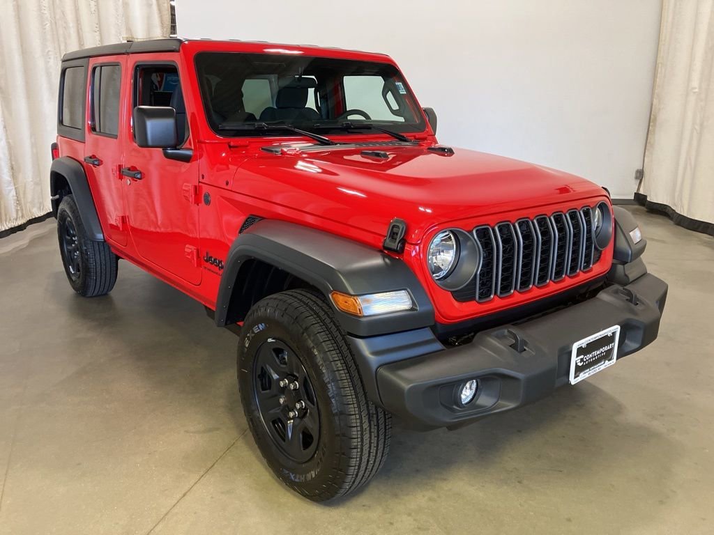New 2026 Firecracker Red Clear-Coat Exterior Paint Jeep Sport image 1