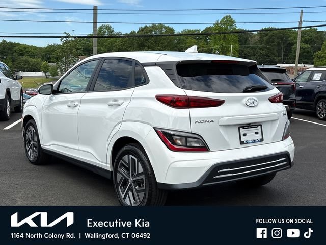 Used 2023 Hyundai Kona EV SEL with VIN KM8K33AG4PU183222 for sale in Wallingford, CT