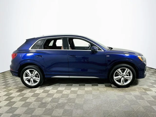 Used 2022 Blue Audi Premium image 2