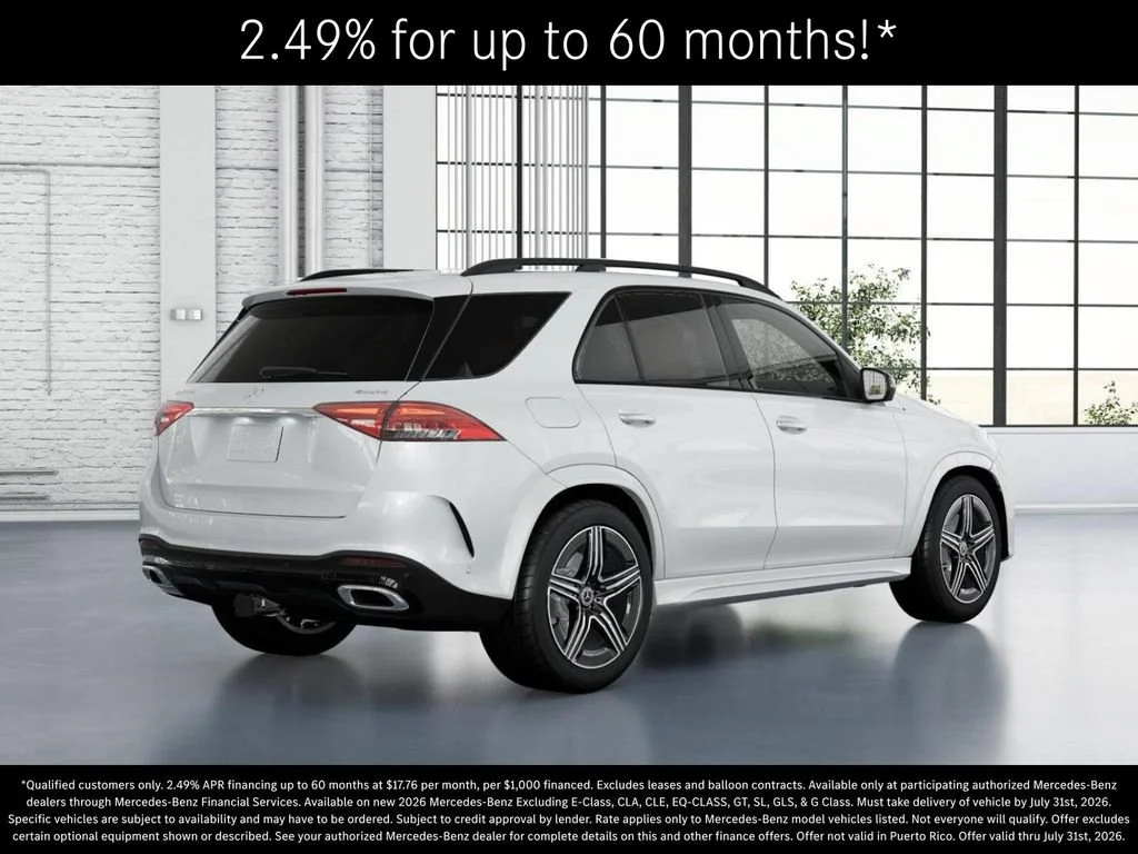New 2026 MANUFAKTUR Moonlight White Metallic Mercedes-Benz GLE 450 image 63