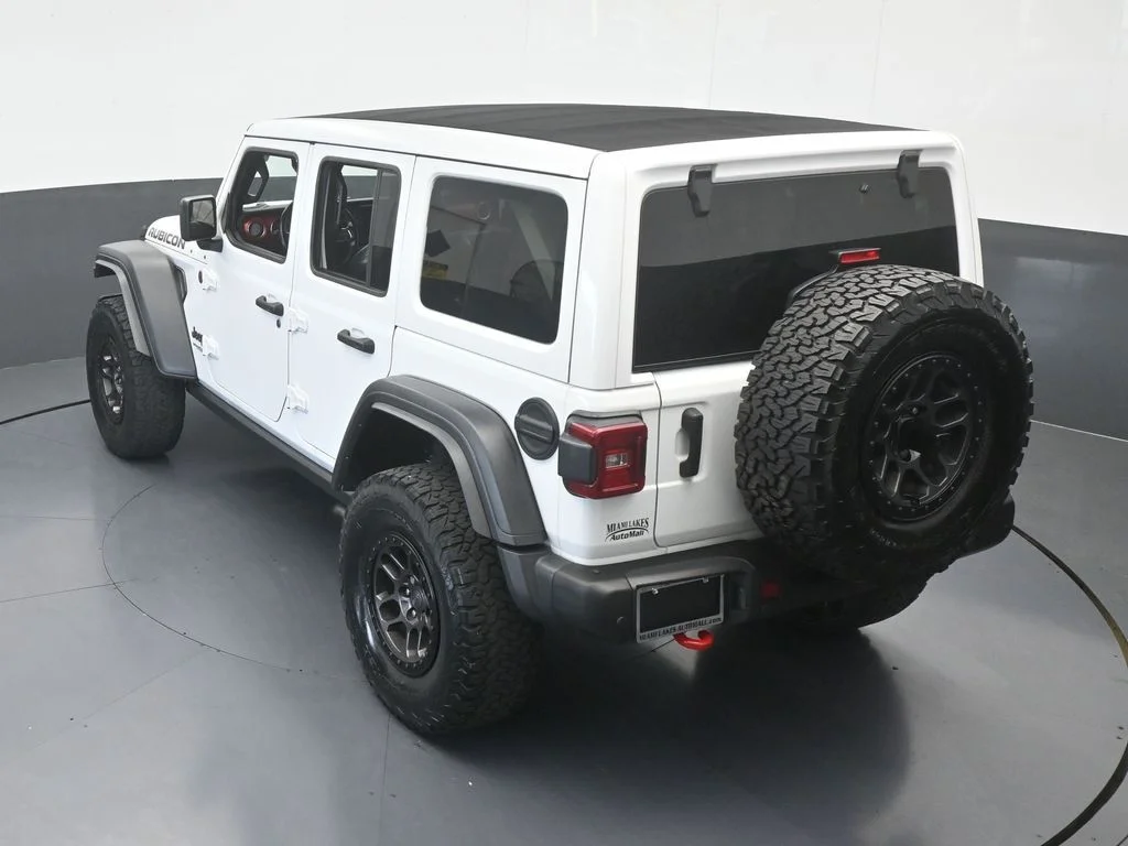 Used 2022 Bright White Clearcoat Jeep Unlimited Rubicon image 52