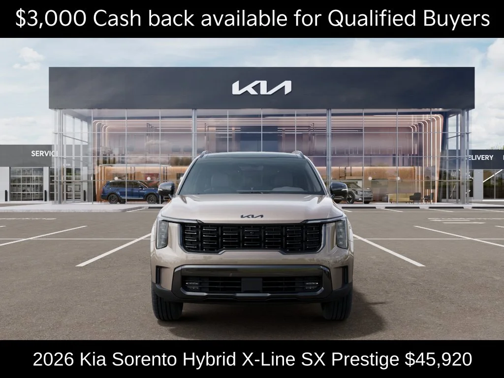 New 2026 Volcanic Sand Kia X-Line SX Prestige AWD image 3