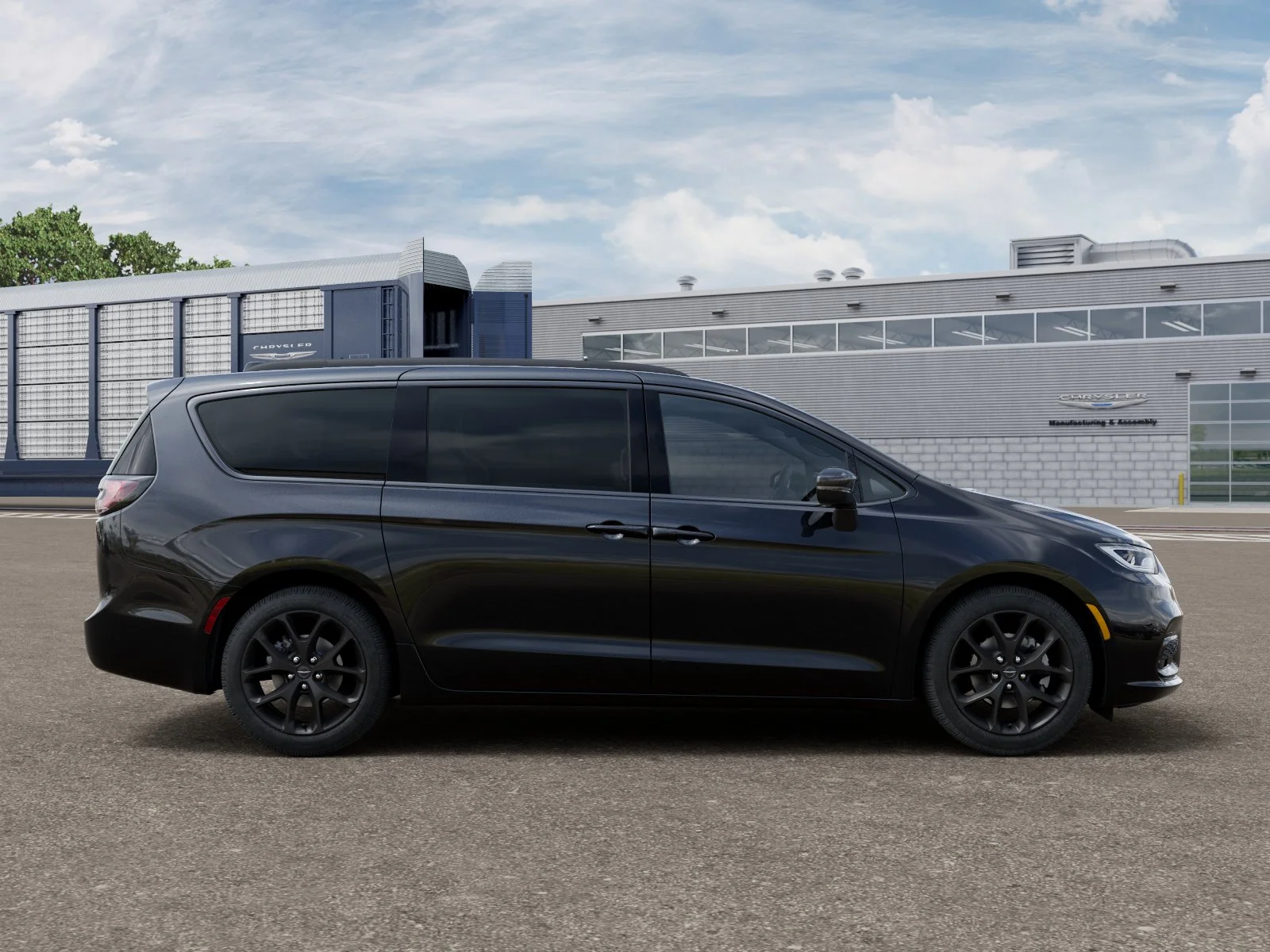 New 2026 Diamond Black Crystal Pearl-Coat Exterior Paint Chrysler Select image 36