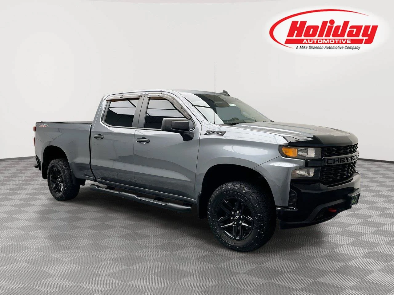 Certified Used 2022 Gray Chevrolet Custom Trail Boss image 1