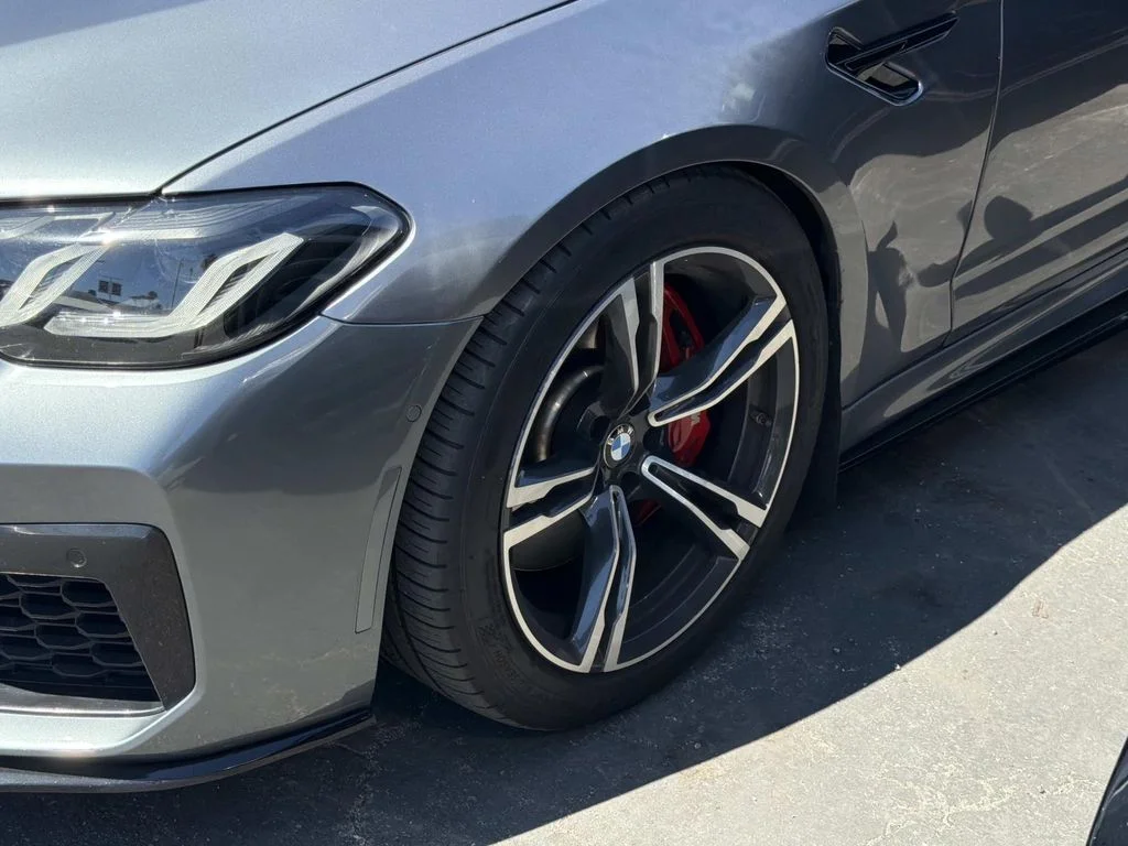 Used 2021 Bluestone Metallic BMW M550i xDrive image 8