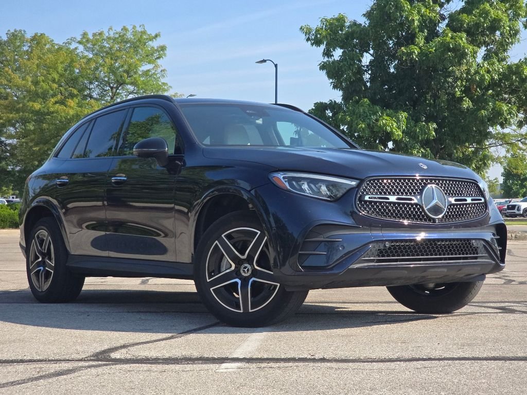 Certified Used 2023 Nautical Blue Metallic Mercedes-Benz GLC 300 image 1