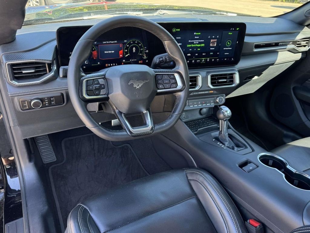 Used 2024 Black Ford EcoBoost Premium image 2