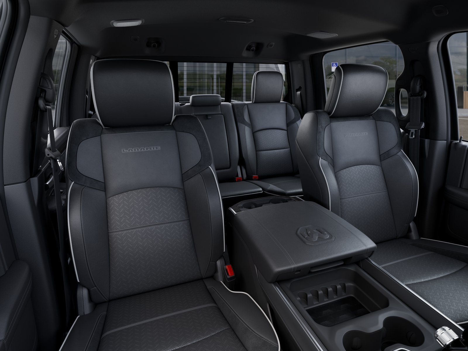 New 2026 Ceramic Gray Clear-Coat Exterior Paint RAM Laramie image 42