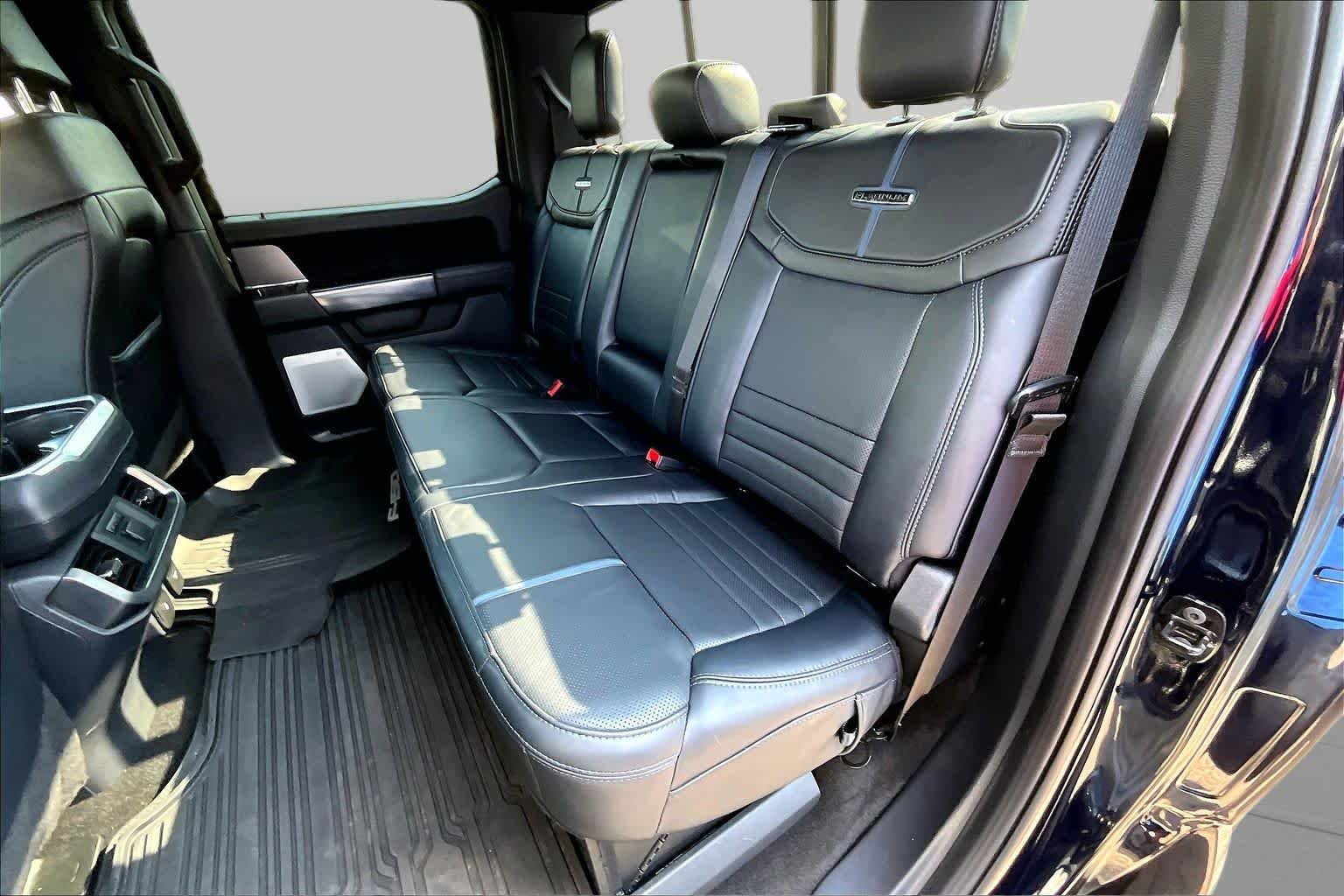 Used 2025 Antimatter Blue Metallic Ford Platinum image 20