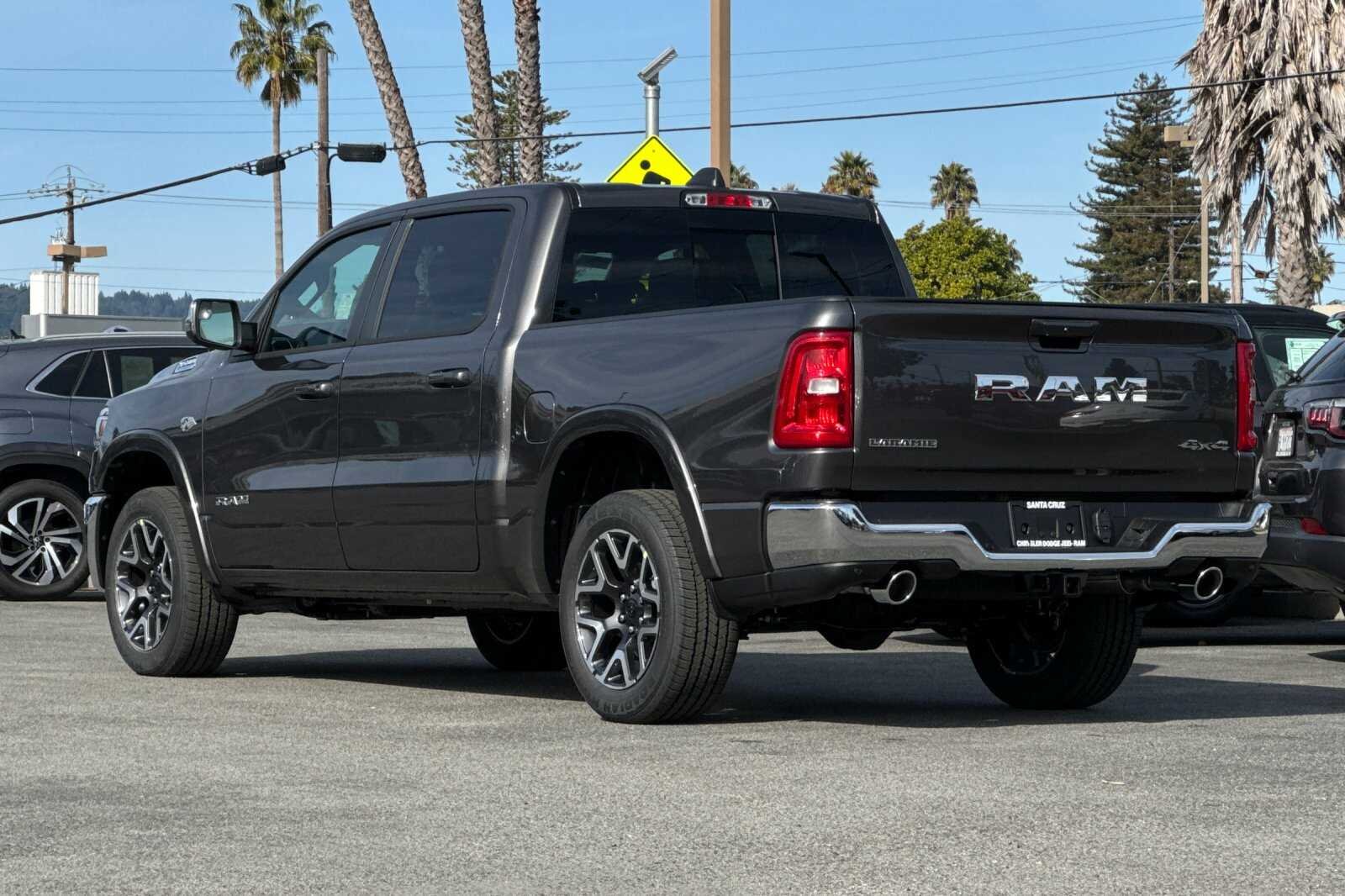 New 2026 Granite Crystal Metallic Clear-Coat Exterior Paint RAM LARAMIE image 6
