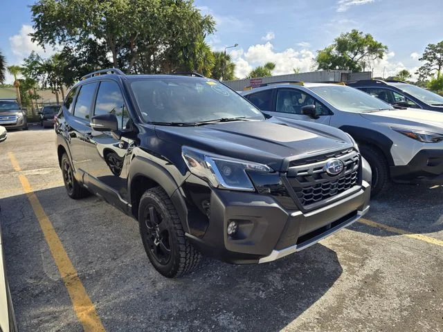 Used 2024 Black Subaru Wilderness image 2