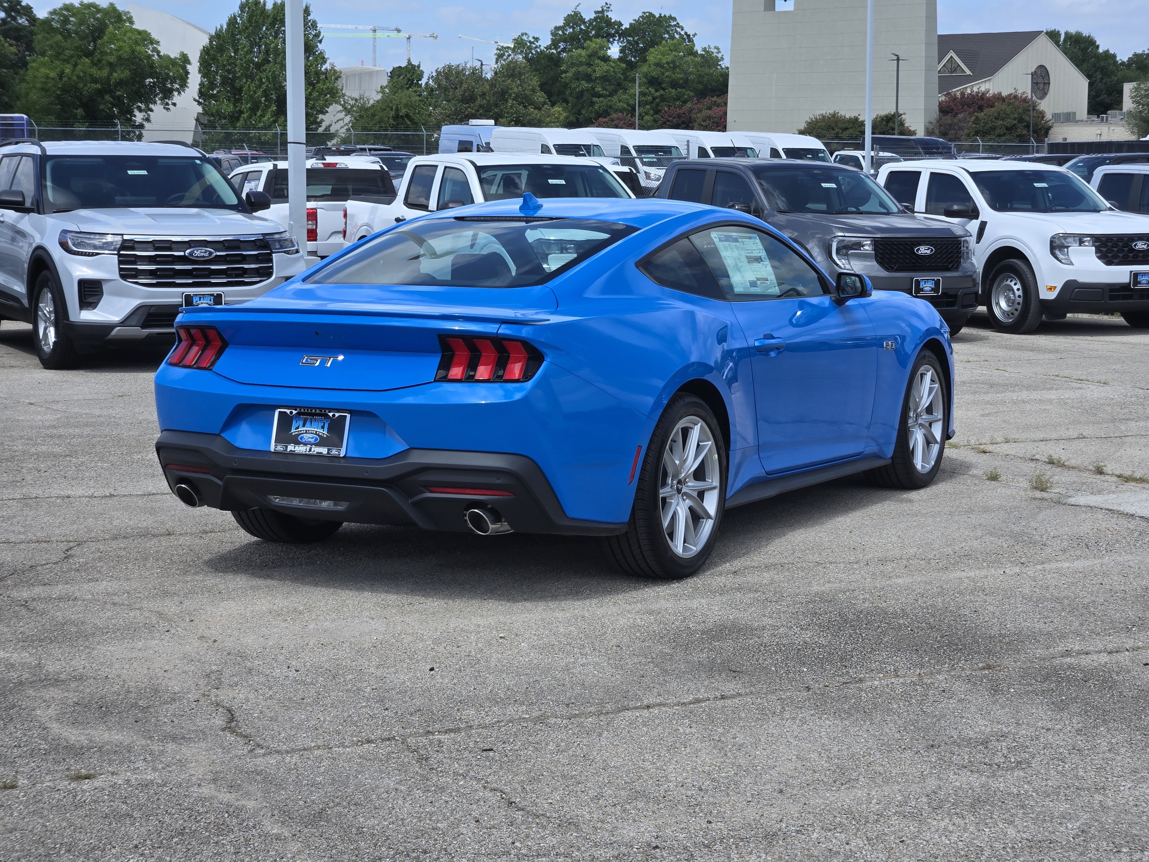 New 2026 Grabber Blue Metallic Ford GT Premium Fastback image 4