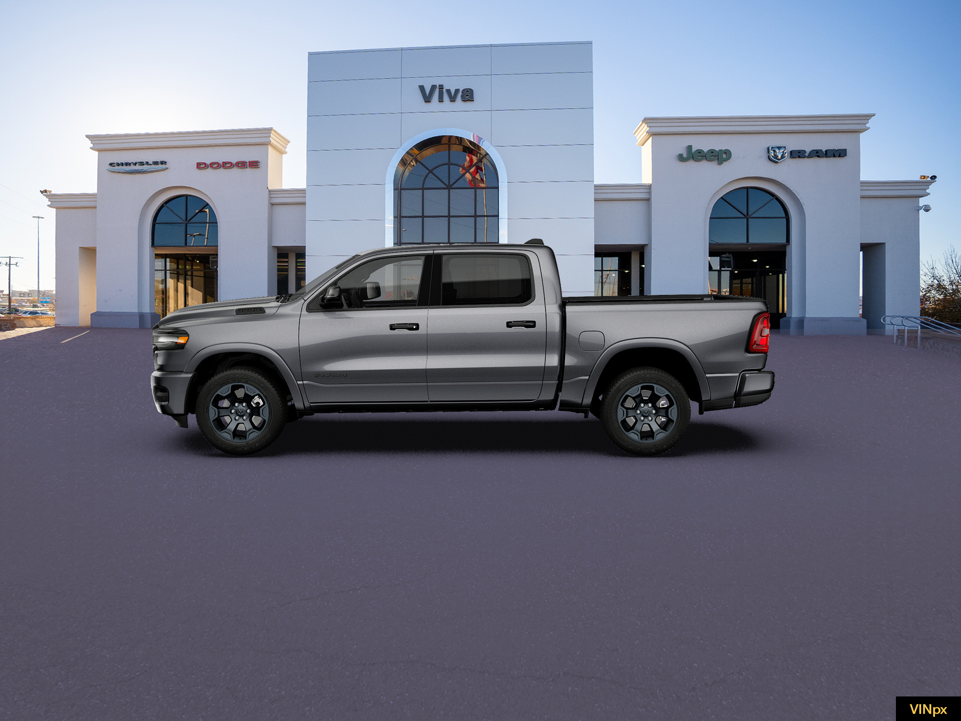 New 2027 Granite Crystal Metallic Clearcoat RAM BIG HORN image 2