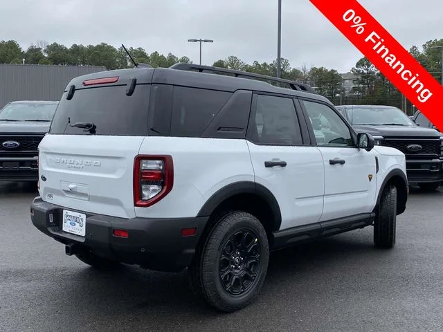 New 2025 White Ford Badlands image 3