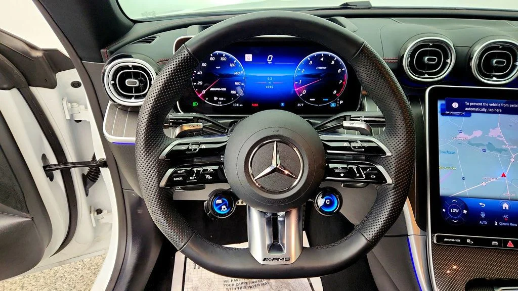 Used 2026 MANUFAKTUR Moonlight White Metallic Mercedes-Benz AMG® CLE 53 4MATIC+ Coupe image 12