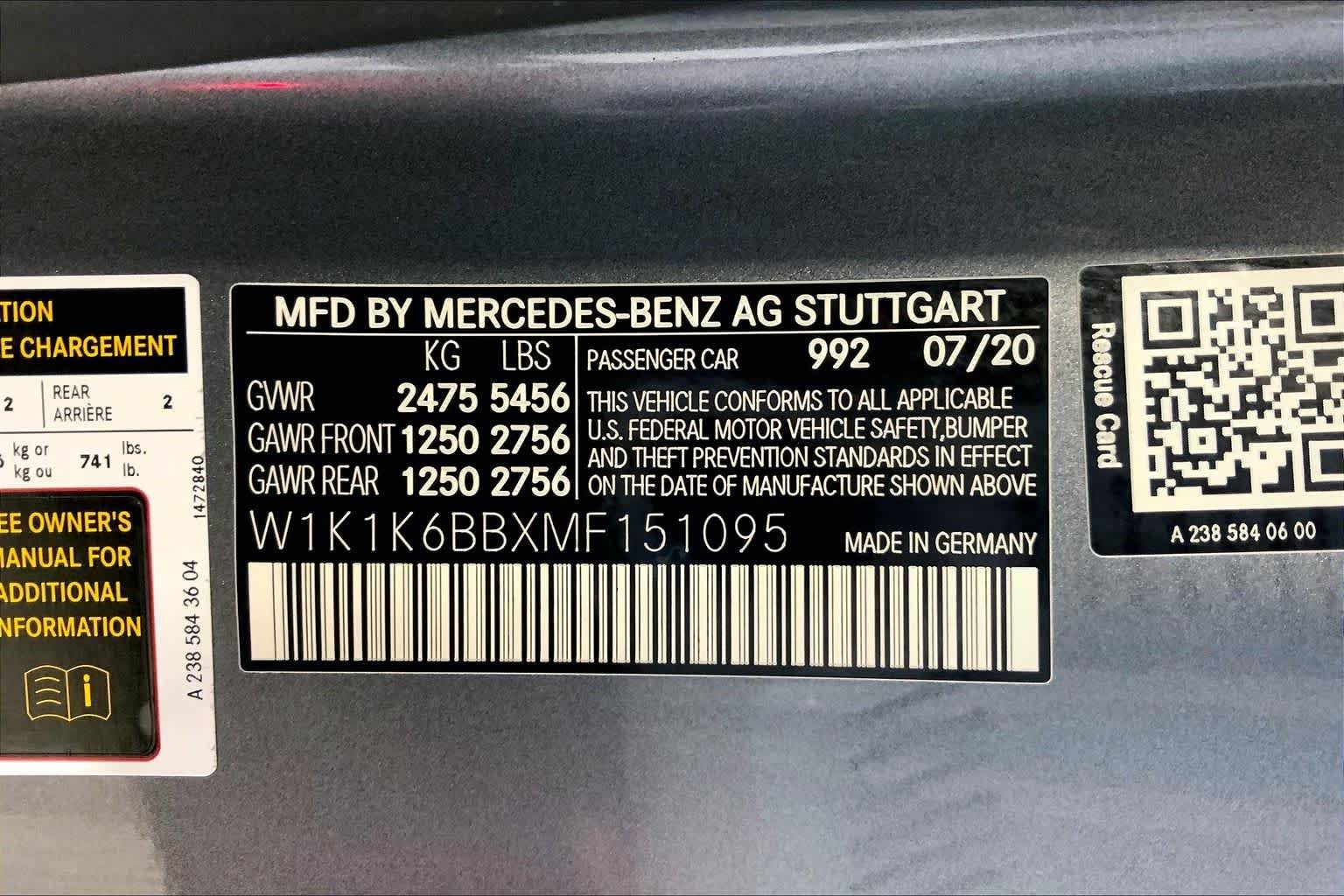 Used 2021 Selenite Grey Metallic Mercedes-Benz AMG® E 53 image 36