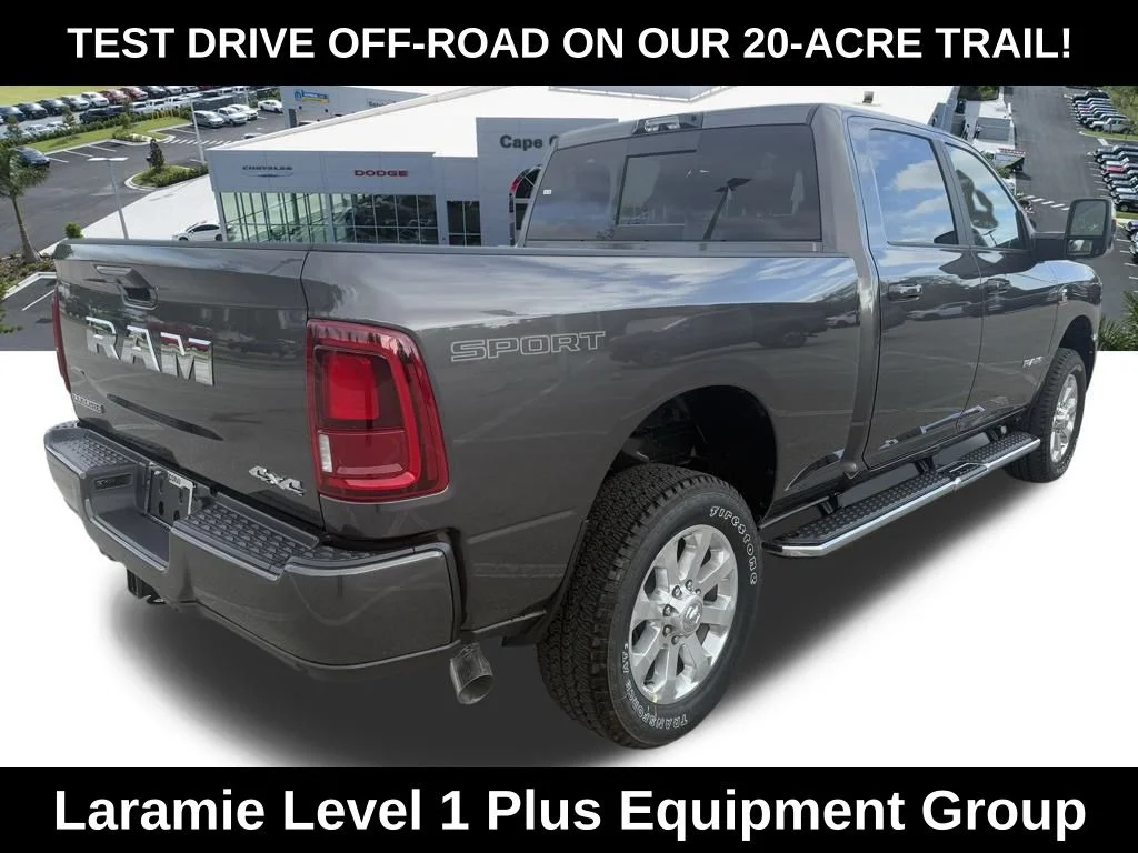New 2026 Granite Crystal Metallic Clear-Coat Exterior Paint RAM Laramie image 4