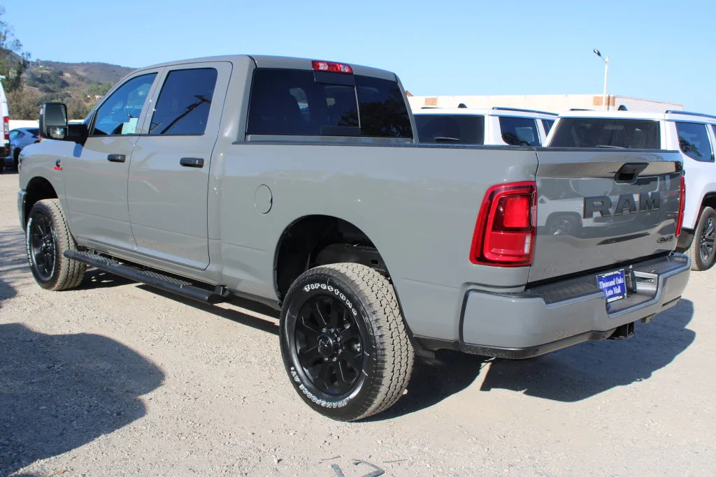 New 2027 Ceramic Gray Clear-Coat Exterior Paint Ram Tradesman image 6