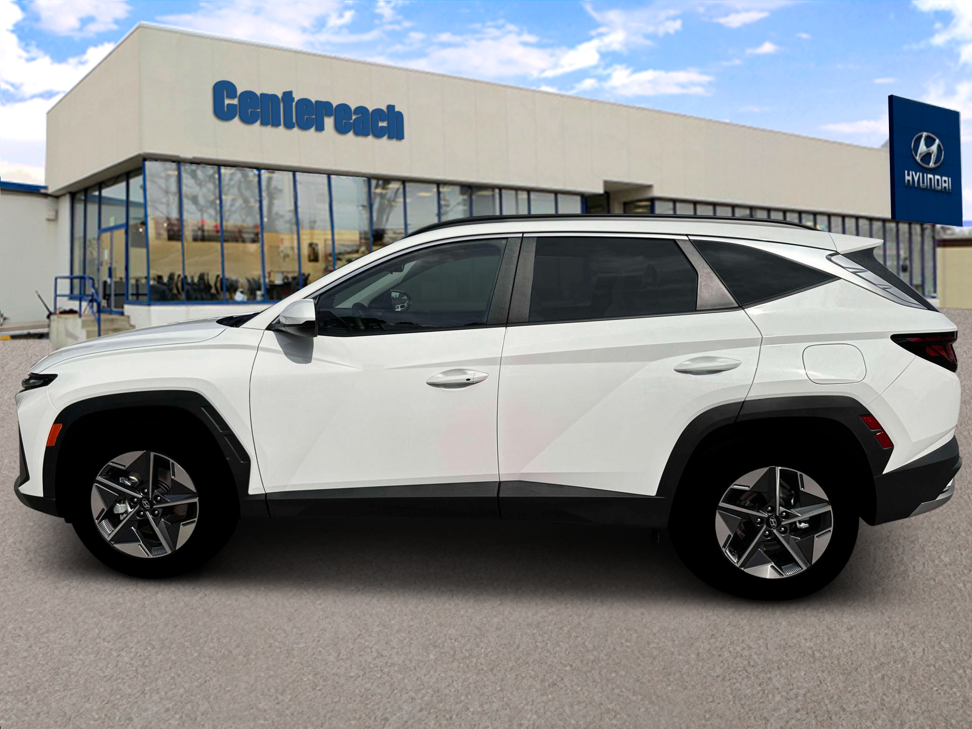 New 2026 Serenity White Pearl Hyundai SEL Plus AWD image 3