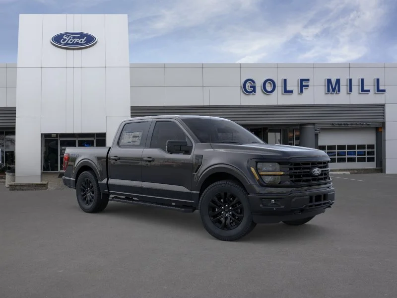 New 2026 Agate Black Metallic Ford XLT image 6