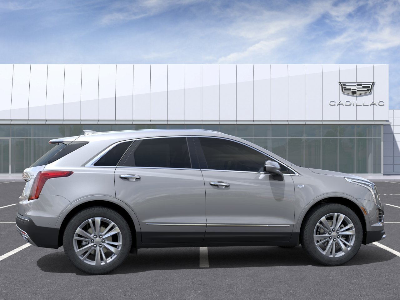 New 2025 Argent Silver Metallic Cadillac Premium Luxury image 5
