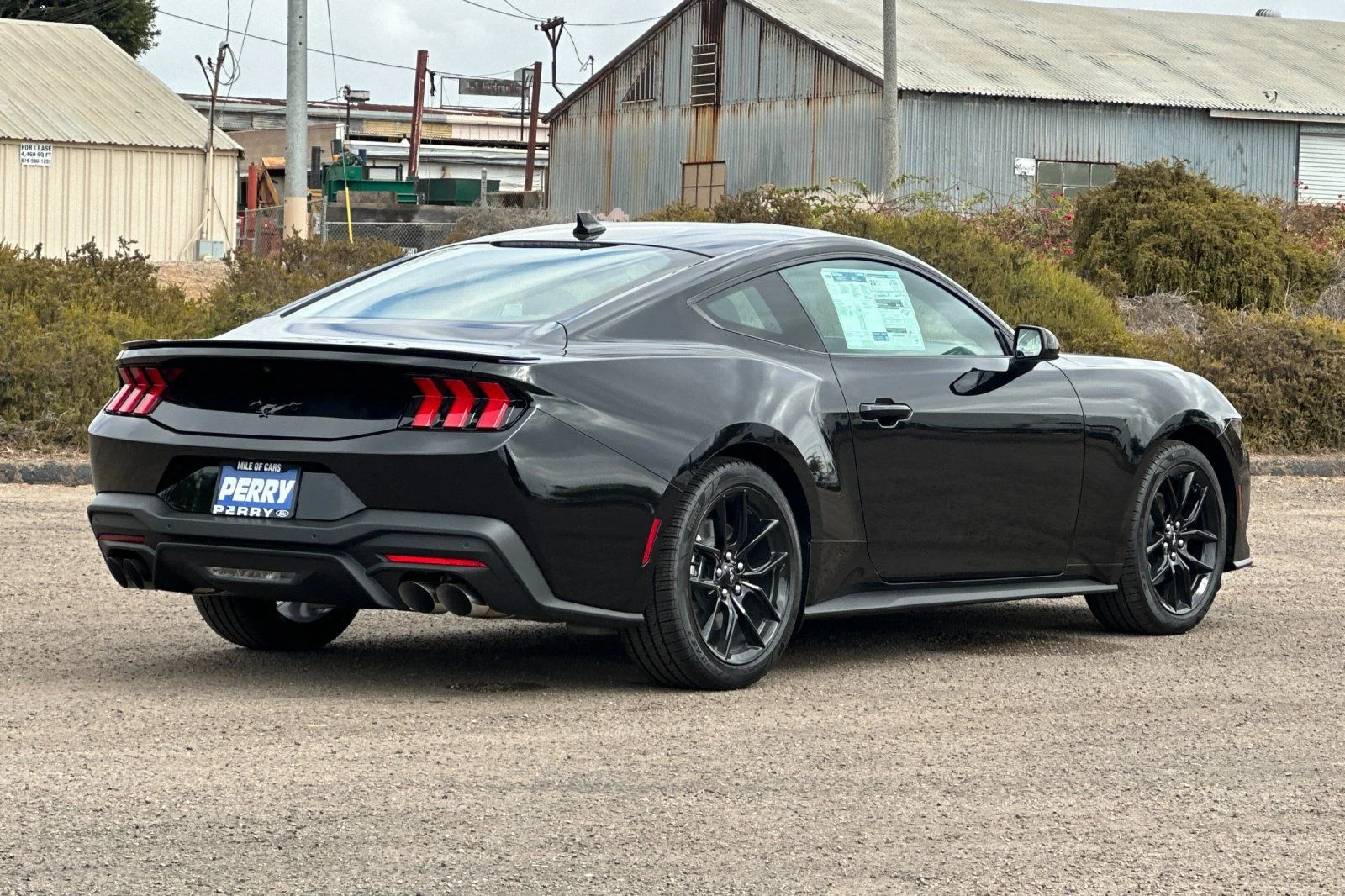 New 2026 Shadow Black Ford EcoBoost® Premium Fastback image 3