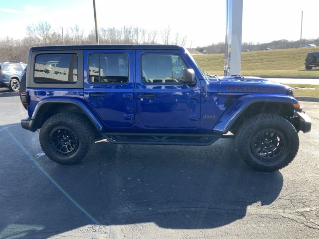 Used 2020 Ocean Blue Metallic Clearcoat Jeep Rubicon image 12