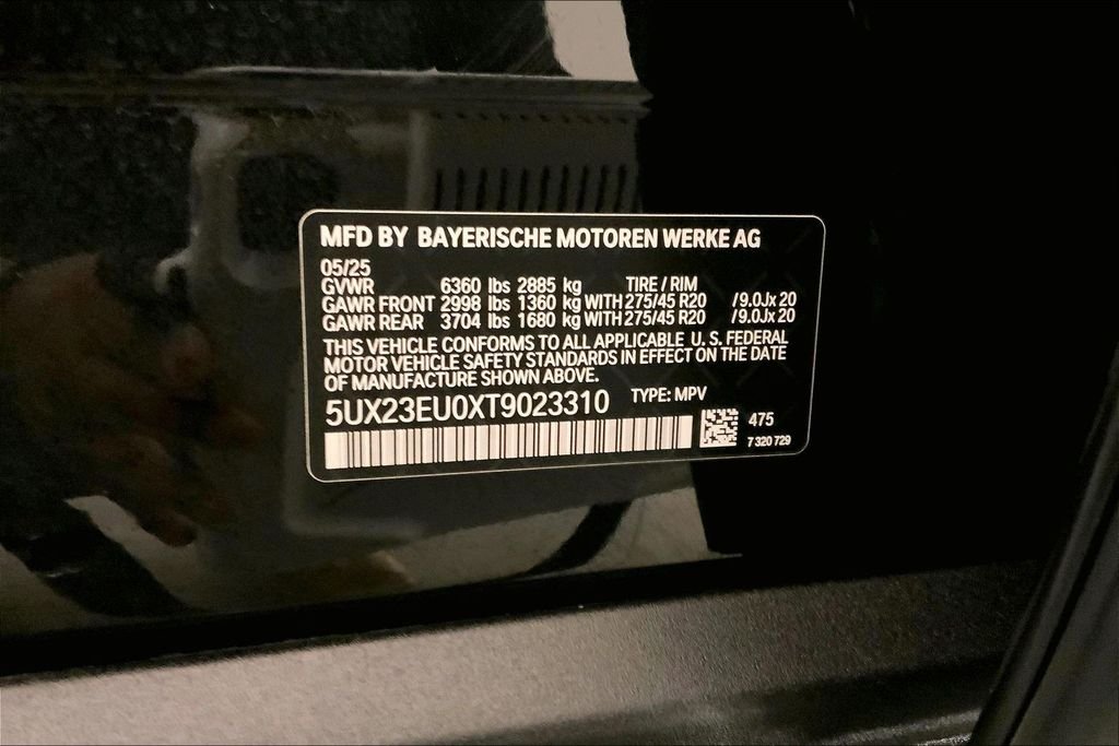 Used 2026 Black Sapphire Metallic BMW  image 32