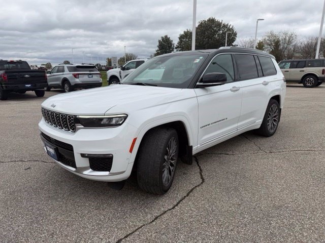 Used 2023 Bright White Clearcoat Jeep Summit Reserve image 25