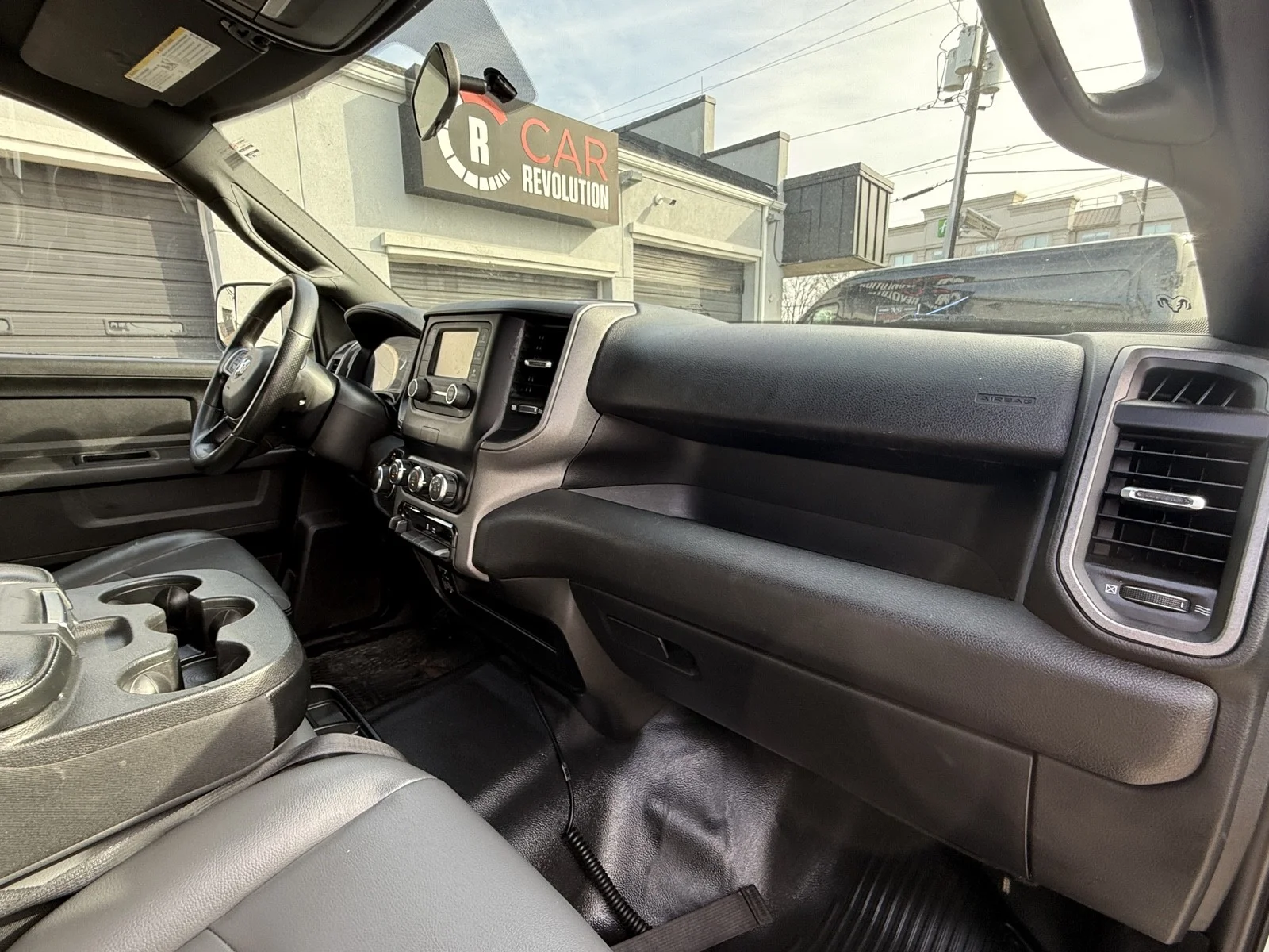 Used 2022 Bright White Clearcoat Ram Tradesman 4X4 CREW CAB 6
