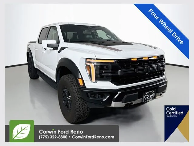 Used 2024 Oxford White Ford Raptor image 1
