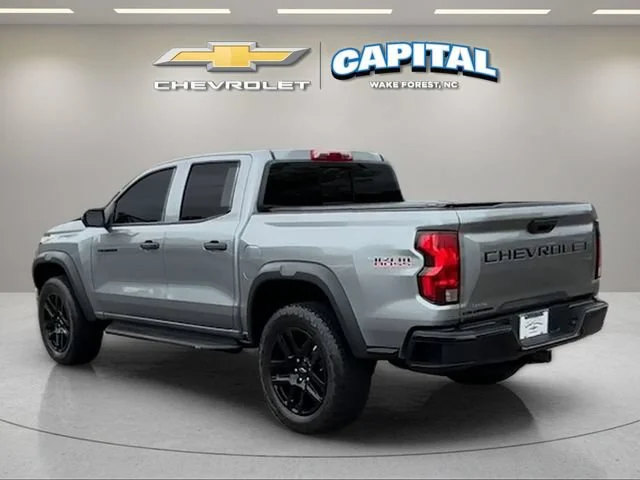 Used 2024 Sterling Gray Metallic Chevrolet Trail Boss image 3