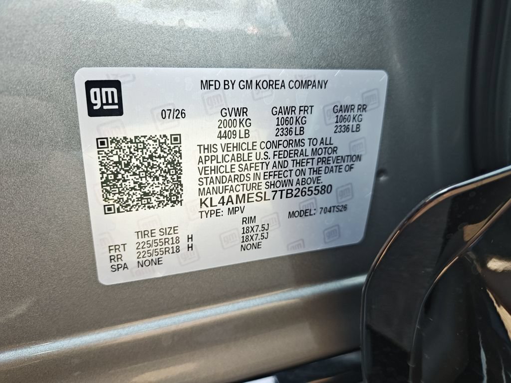 New 2026 Moonstone Gray Metallic Buick Sport Touring image 25