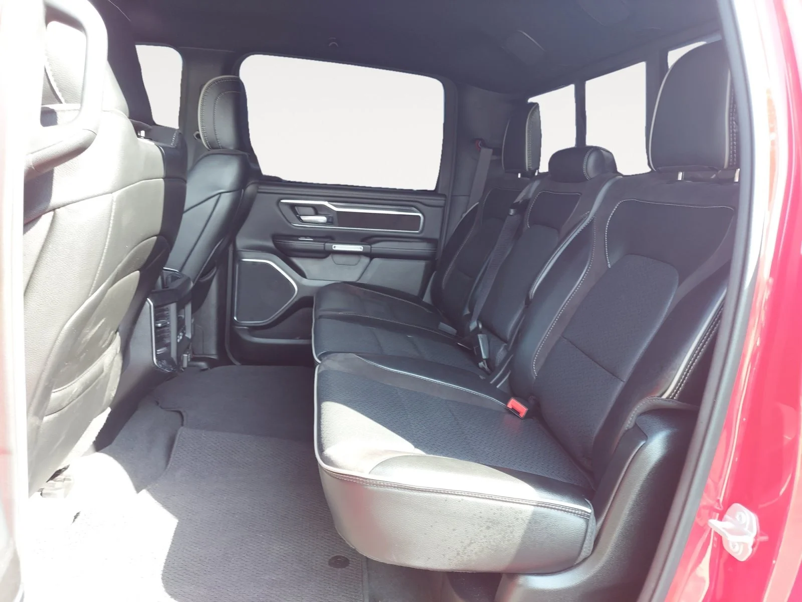 Used 2024 Flame Red Clearcoat Ram Laramie image 24