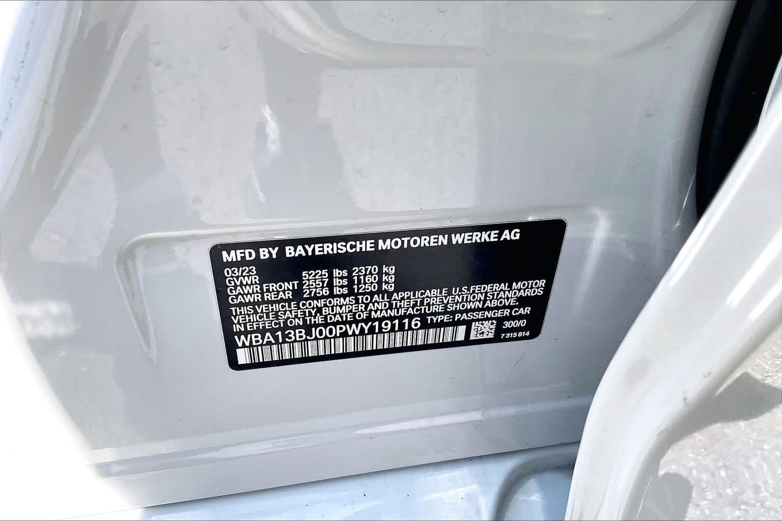 Used 2023 Alpine White BMW 530i xDrive image 38