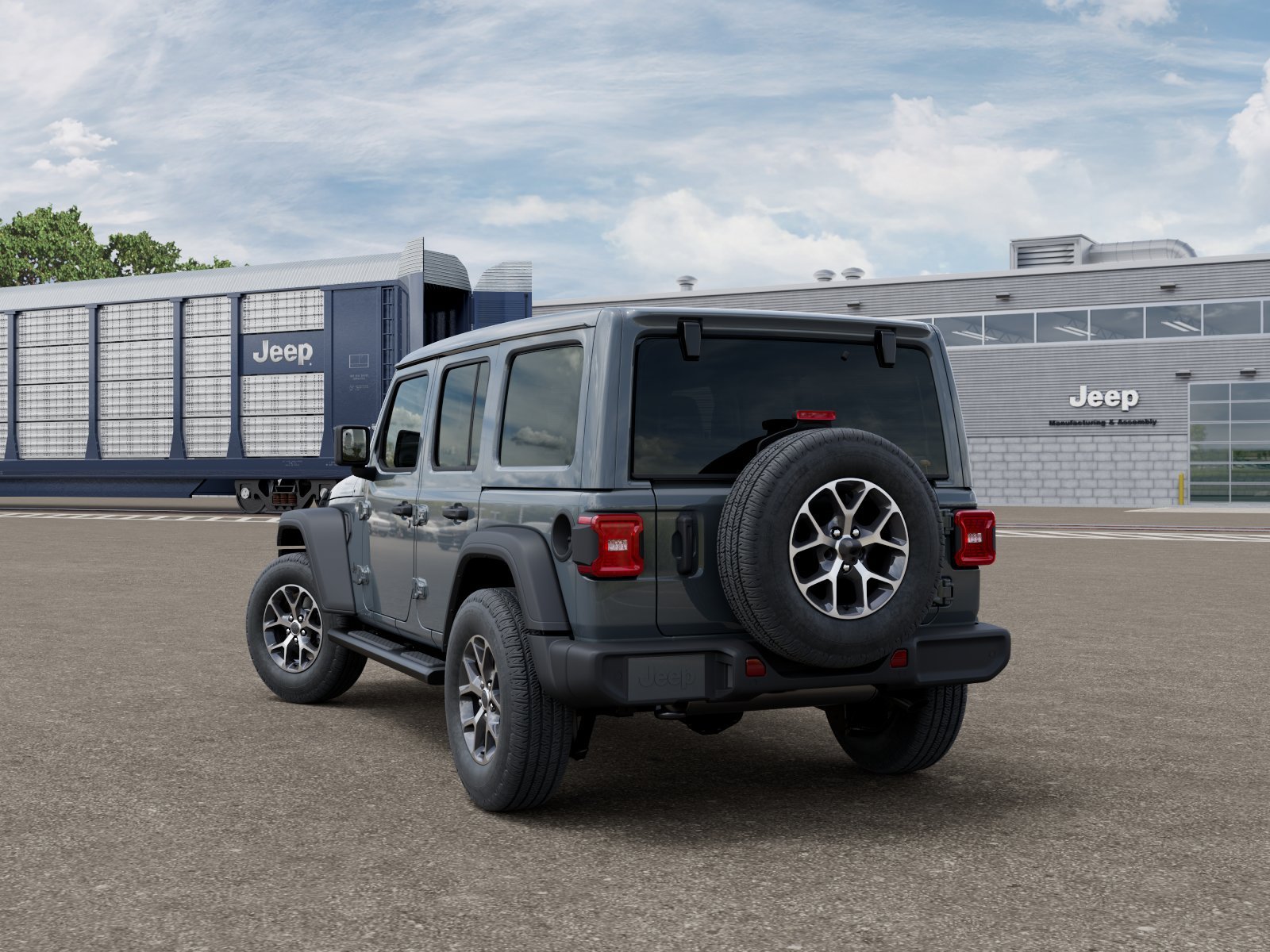 New 2026 Anvil Clear-Coat Exterior Paint Jeep Sport S image 2