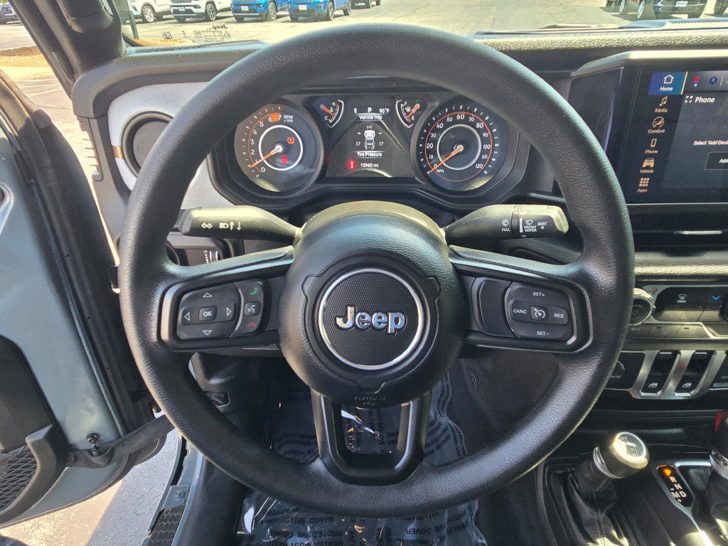 Used 2025 Gray Jeep 2-Door Sport 4x4 image 27