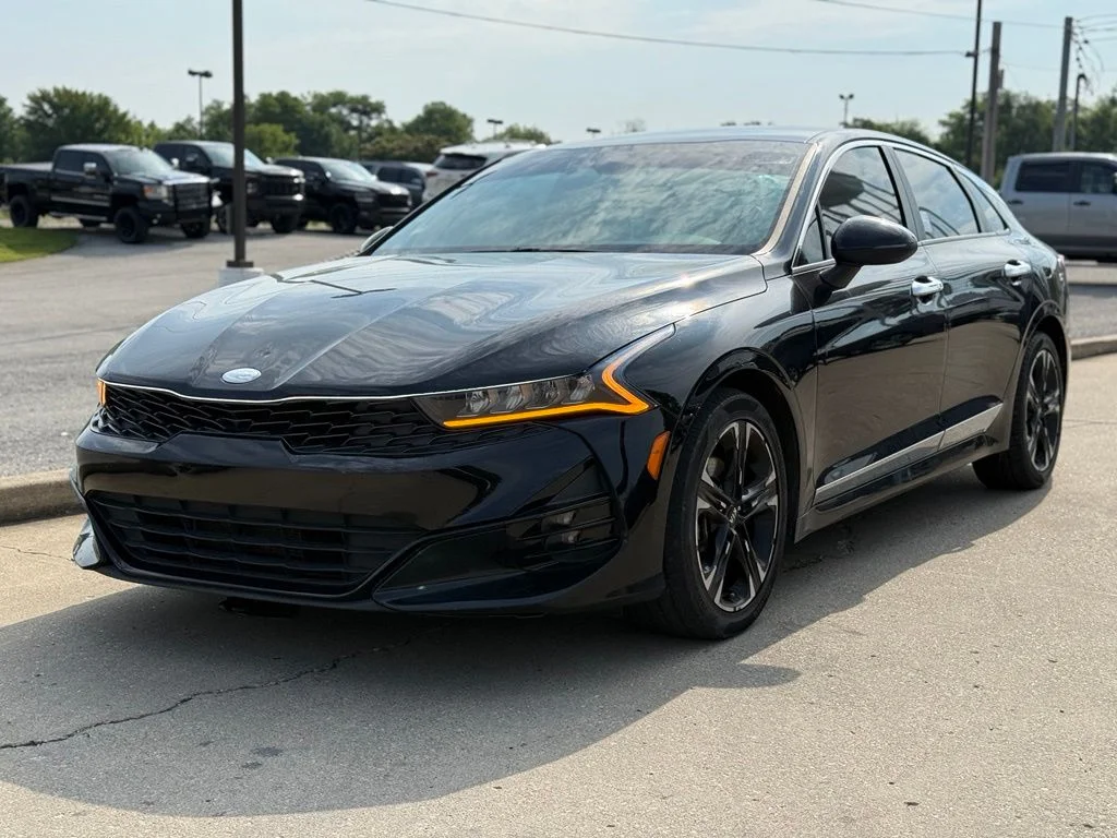 Used 2021 Kia K5 GT-Line with VIN 5XXG64J24MG063949 for sale in Crestwood, KY
