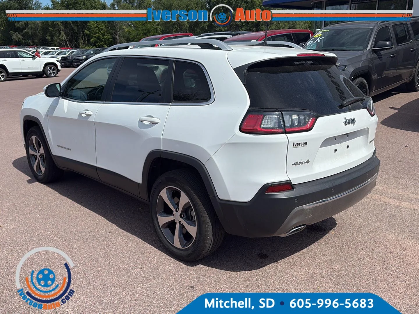 Used 2020 Bright White Clearcoat Jeep Limited image 7