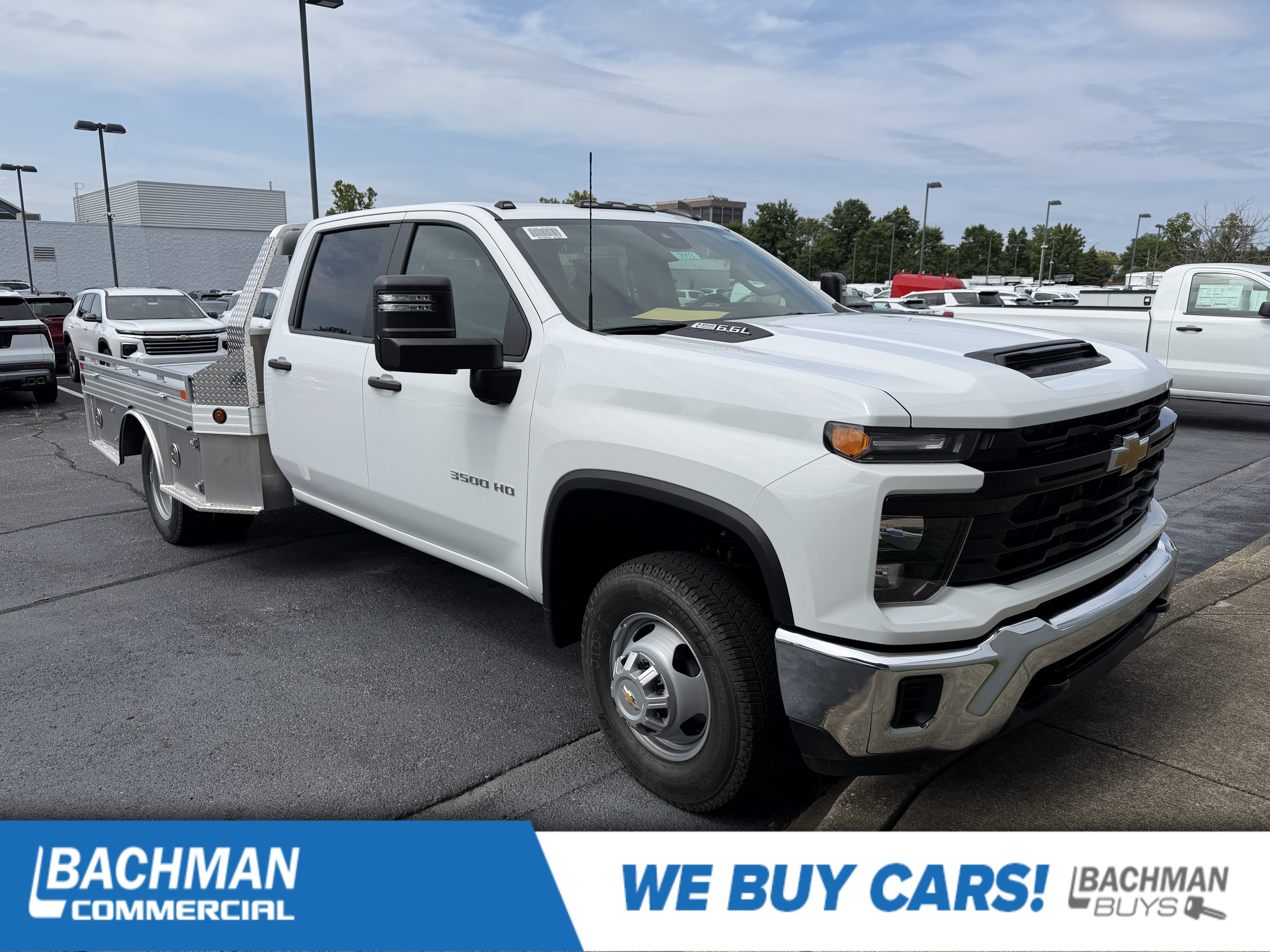 New 2026 Summit White Chevrolet Work Truck image 1