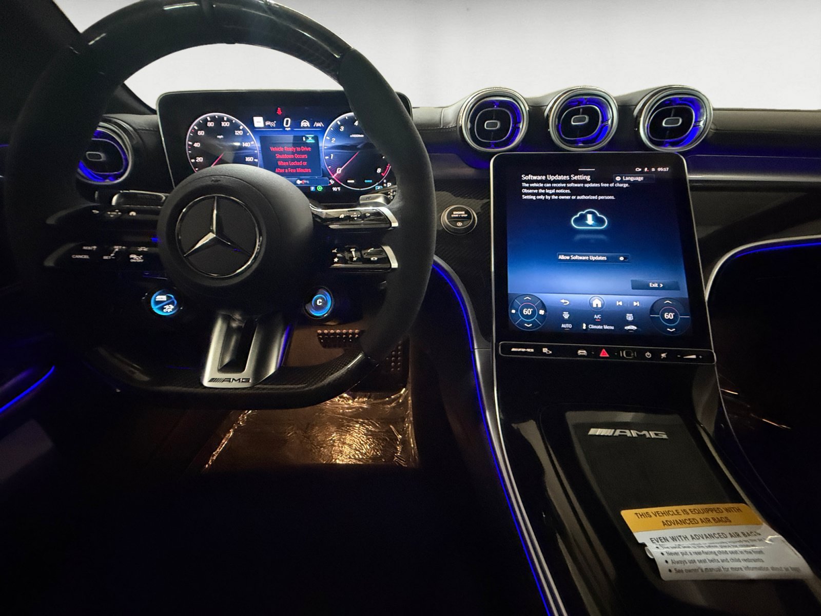 New 2026 MANUFAKTUR Starling Blue Magno Mercedes-Benz AMG® CLE 53 4MATIC+ Coupe image 14