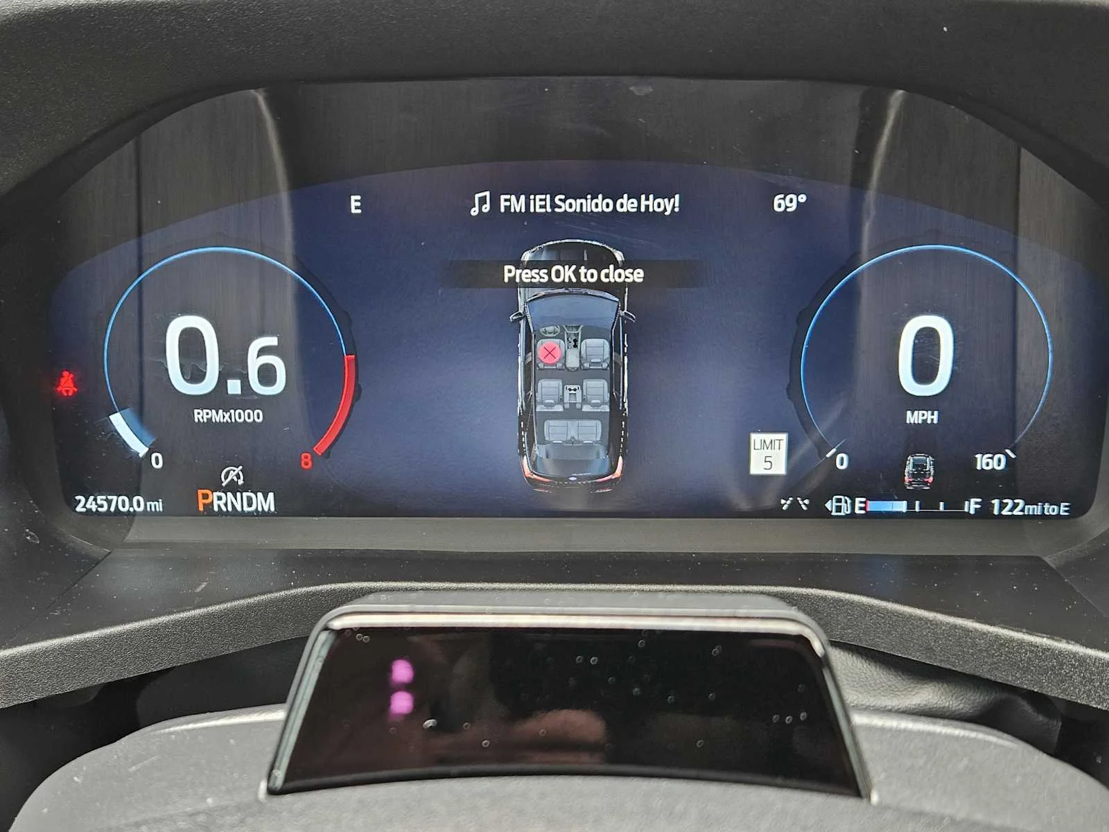 Used 2025 Agate Black Metallic Ford ST image 11