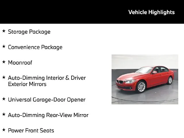 Used 2018 Red BMW 320i image 5